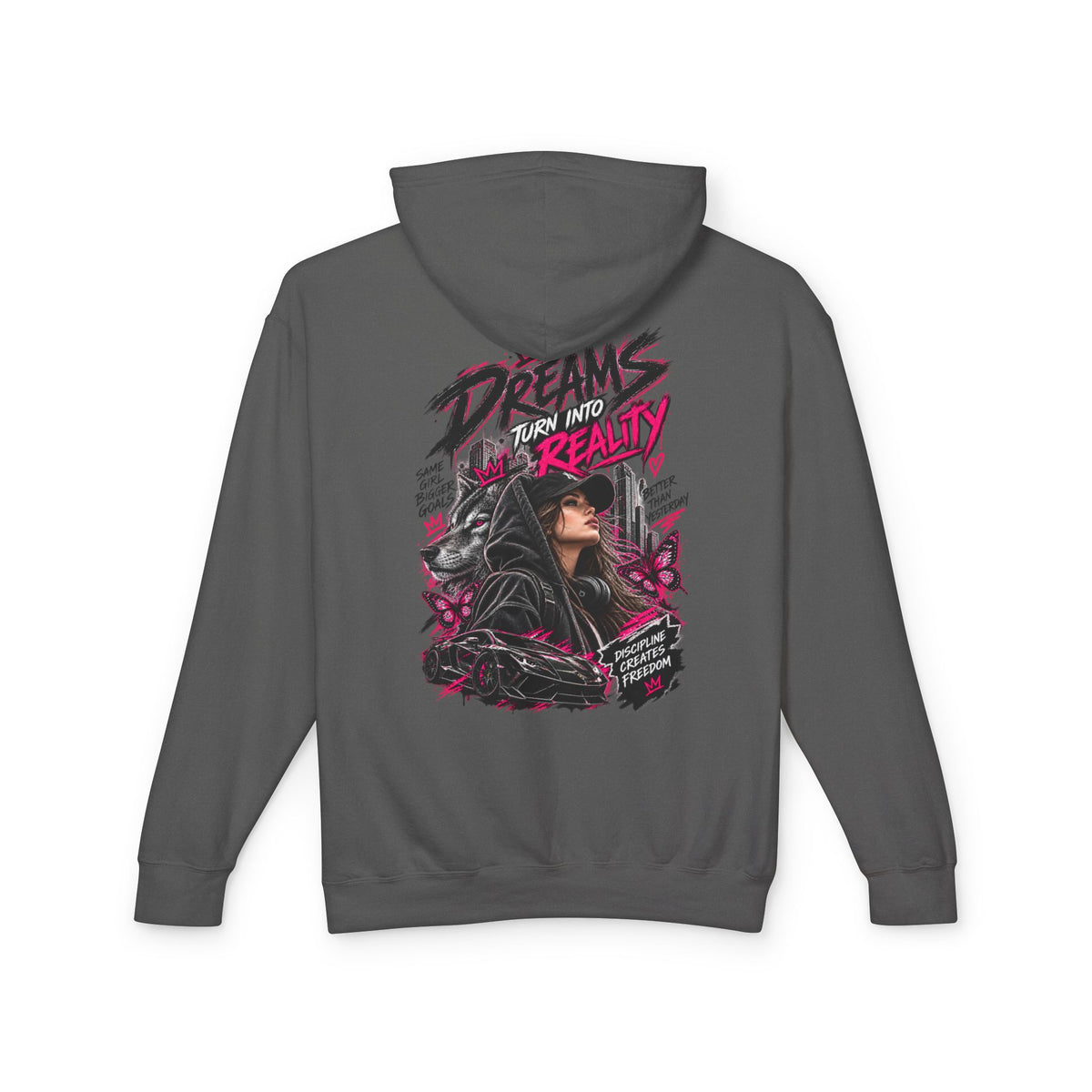 Unisex Lightweight Hooded Sweatshirt