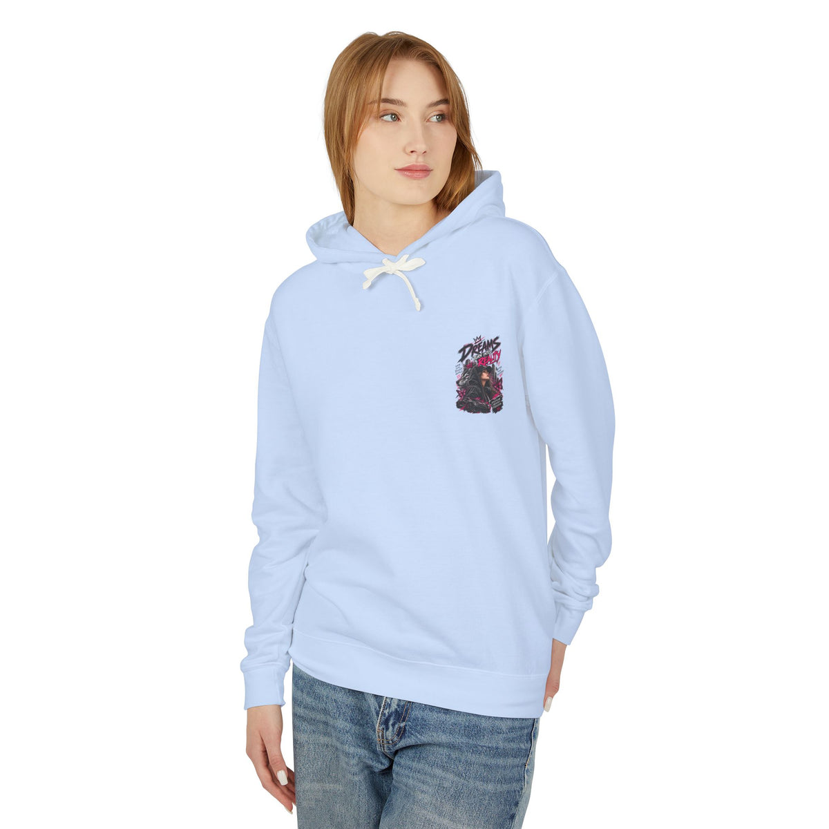 Unisex Lightweight Hooded Sweatshirt