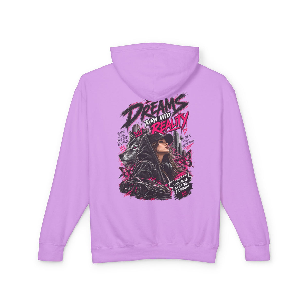 Unisex Lightweight Hooded Sweatshirt