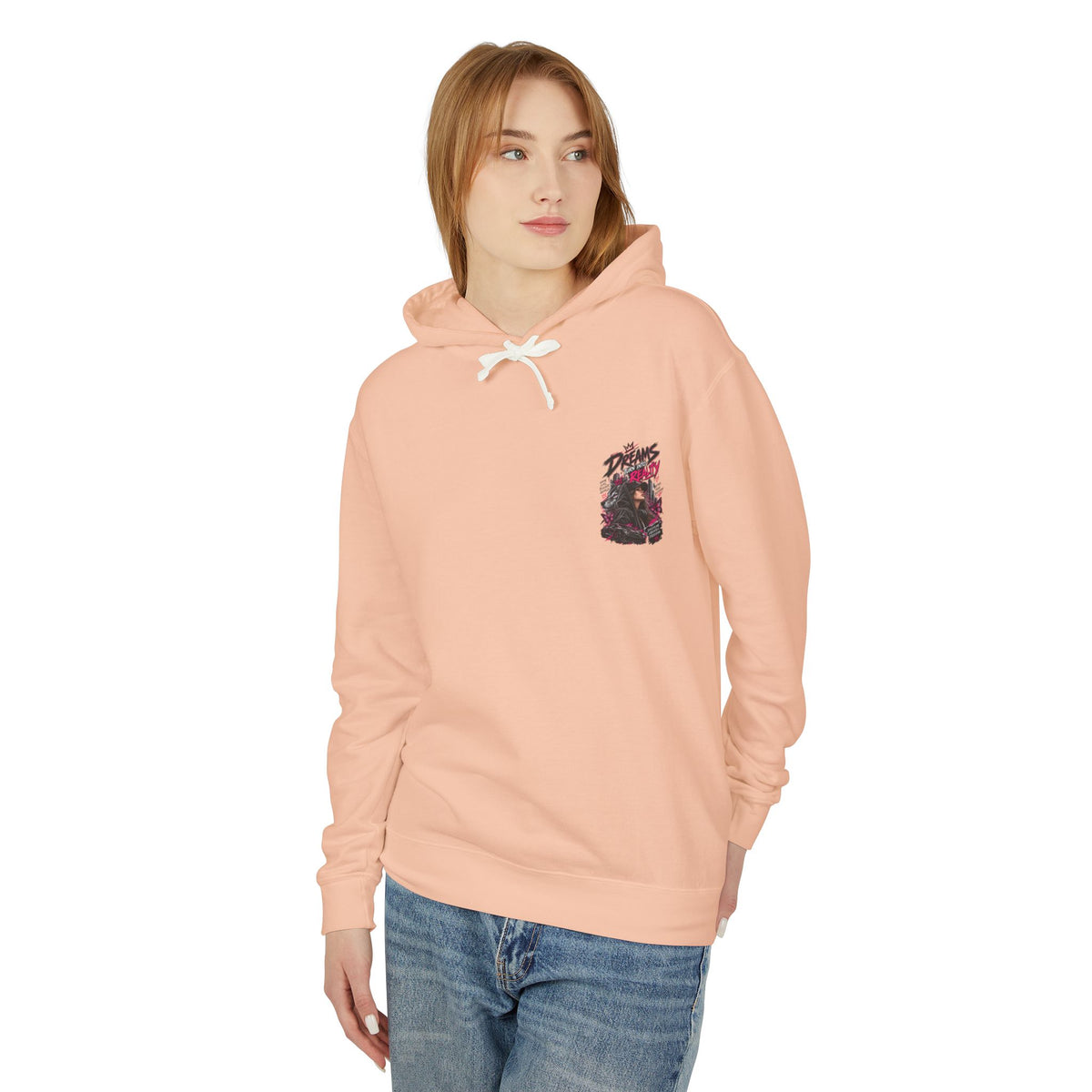 Unisex Lightweight Hooded Sweatshirt