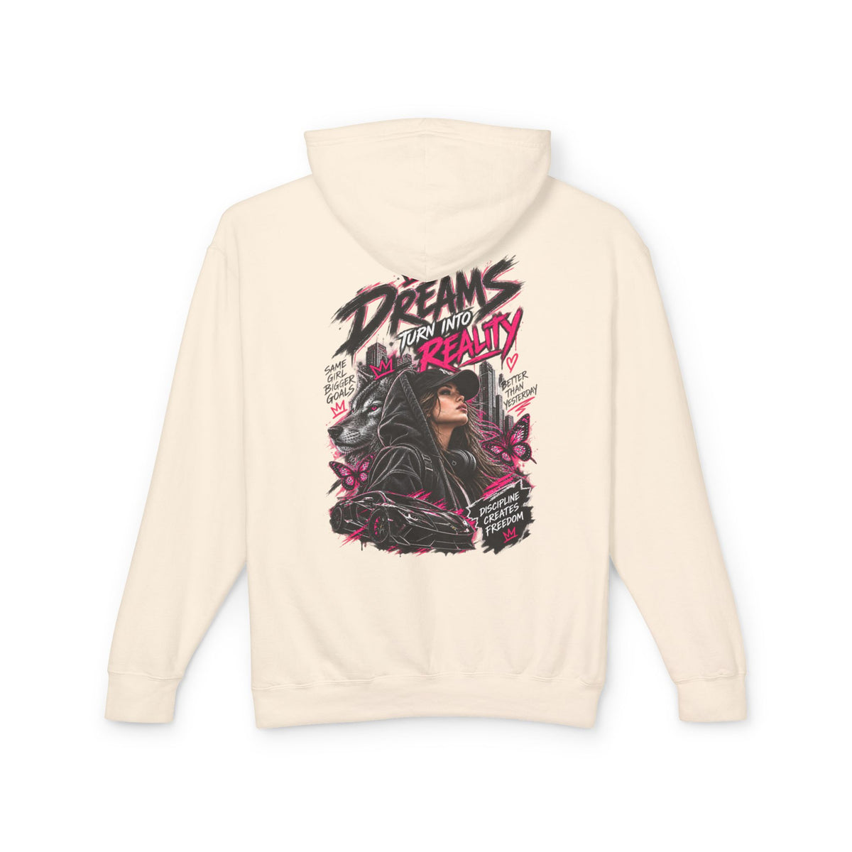 Unisex Lightweight Hooded Sweatshirt