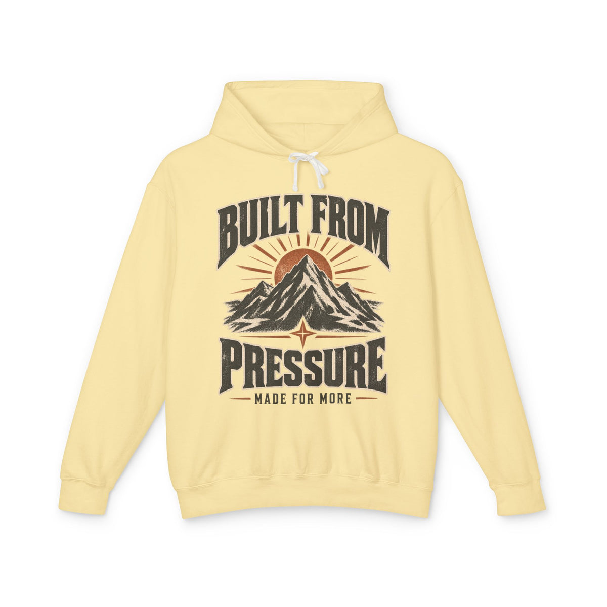 Built From Pressure -  Hooded Sweatshirt