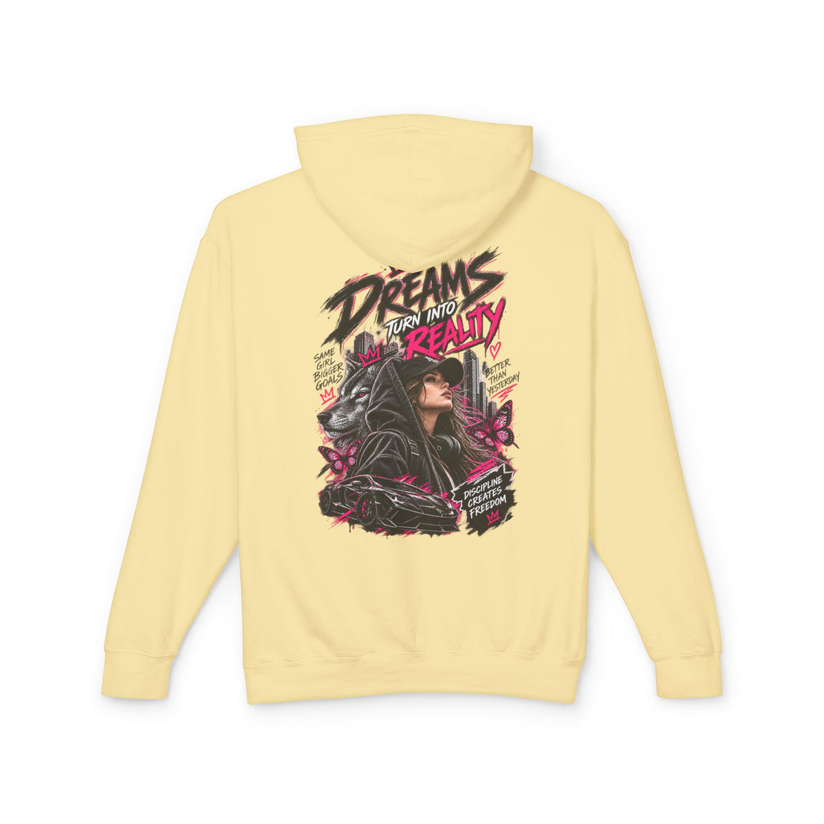 Unisex Lightweight Hooded Sweatshirt