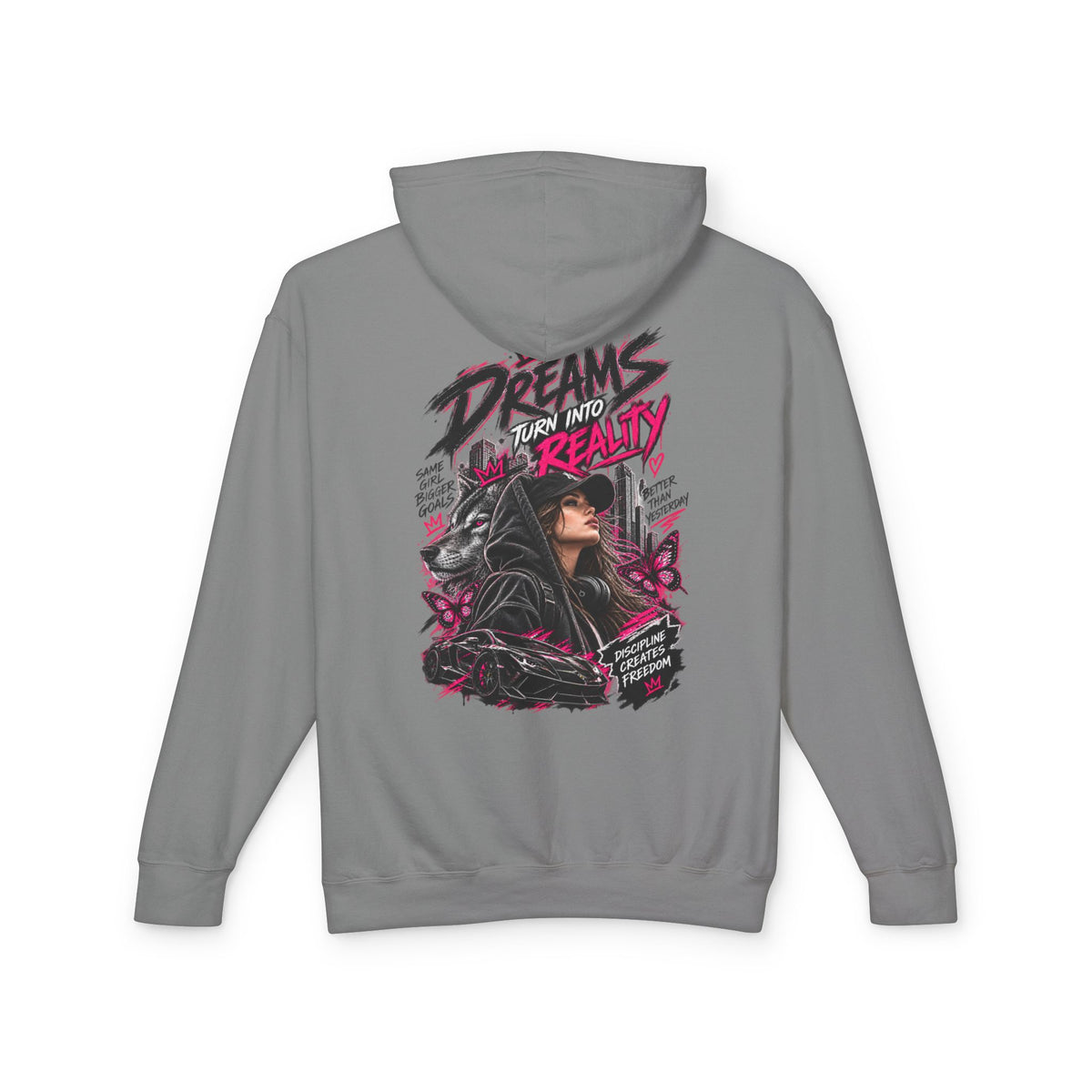 Unisex Lightweight Hooded Sweatshirt