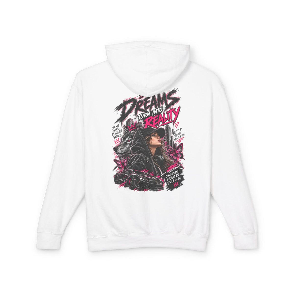Unisex Lightweight Hooded Sweatshirt
