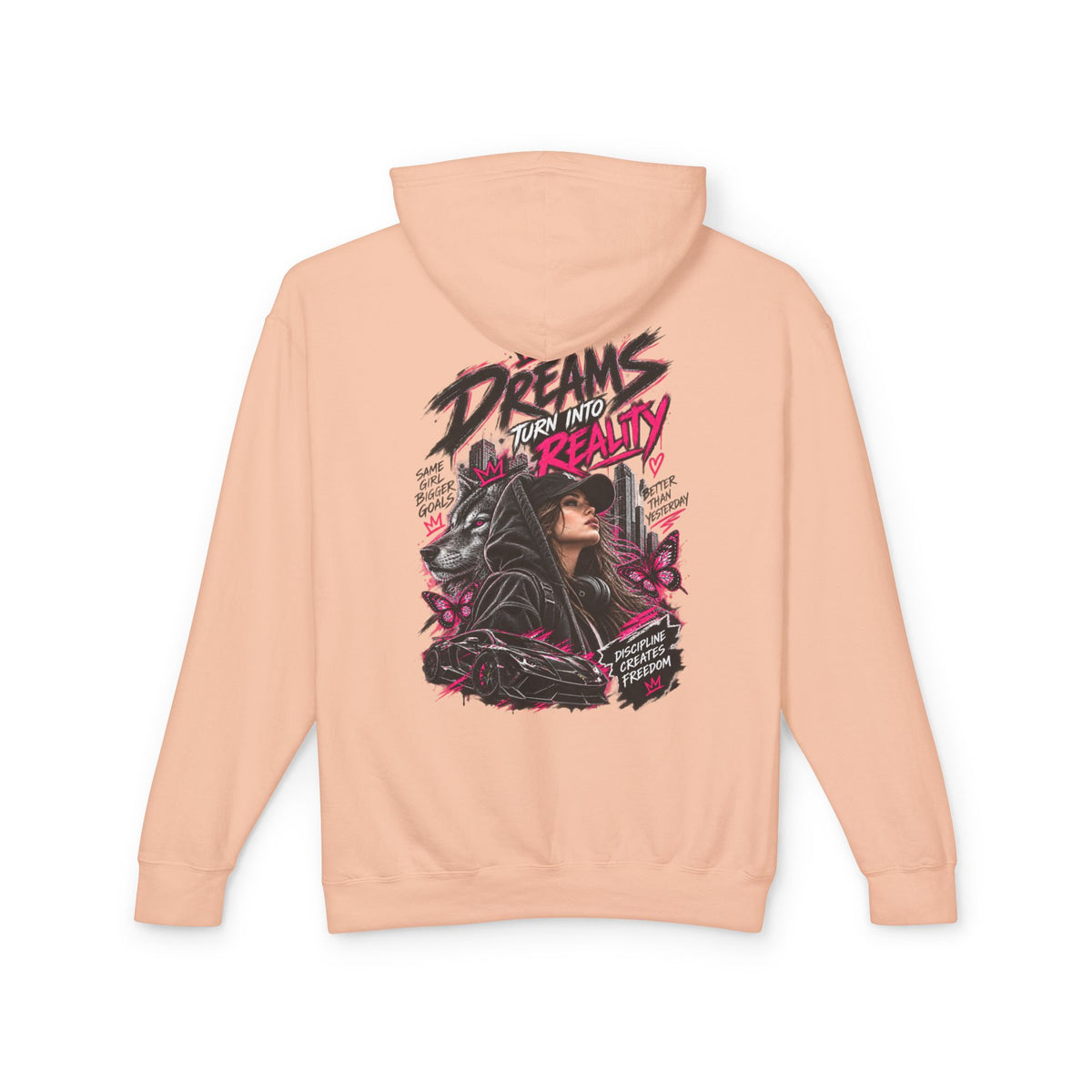 Unisex Lightweight Hooded Sweatshirt